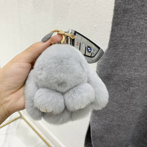 Bunny keychain ornament